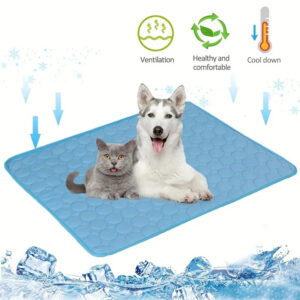 Dog Cooling Mat Summer Pets Cold Bed