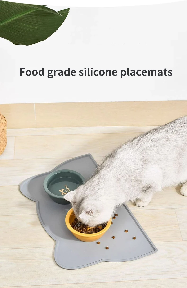 pet place mats easy to clean anti-slip