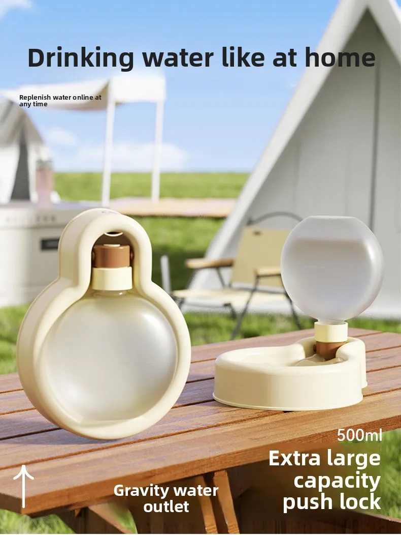 Out Drinking Water Feeder