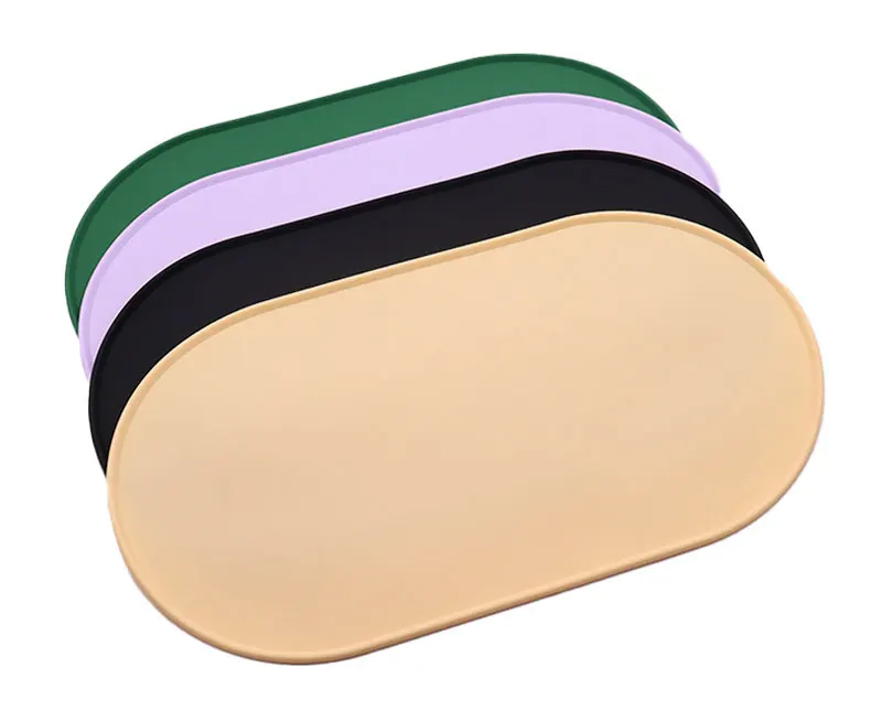Pet Bowl Mat Dog Cat Food Feeding