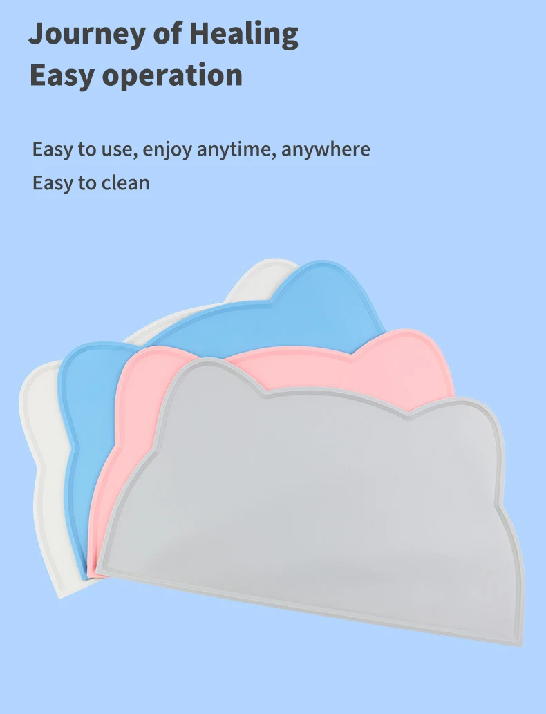 pet place mats easy to clean anti-slip