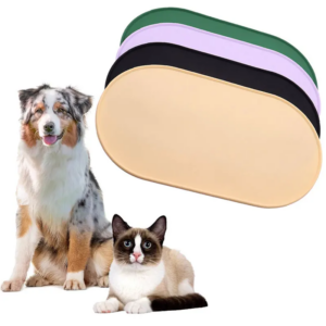 Pet Bowl Mat Dog Cat Food Feeding
