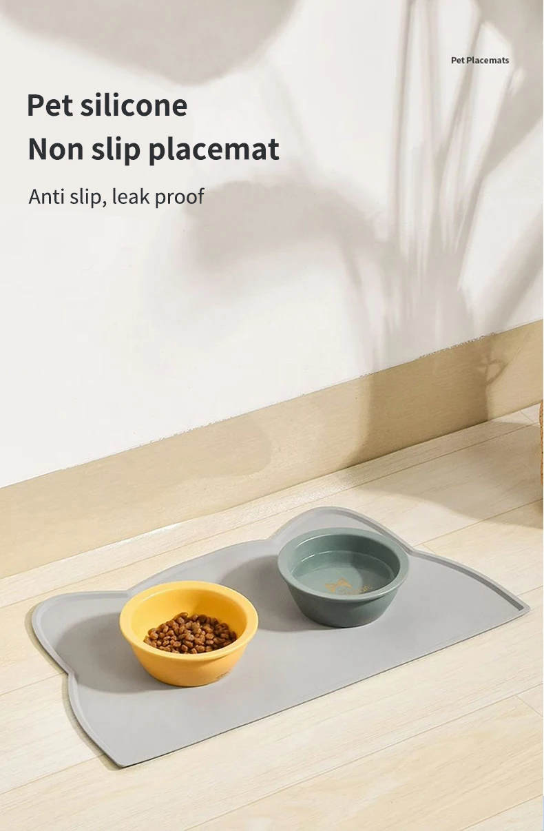 pet place mats easy to clean anti-slip